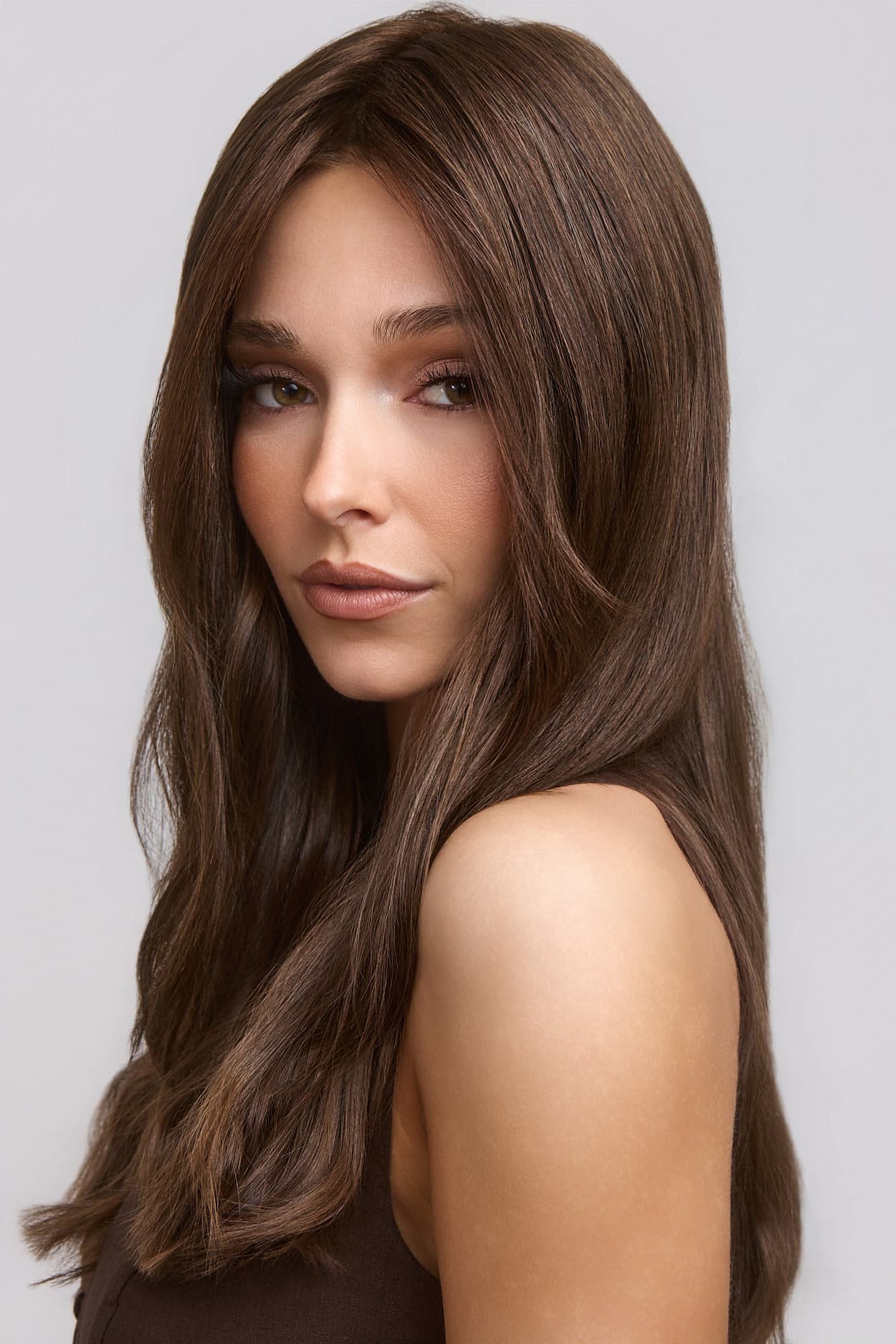 Mono Enhancers & Lookbook in Remy HH TP 14 Toffee Brown