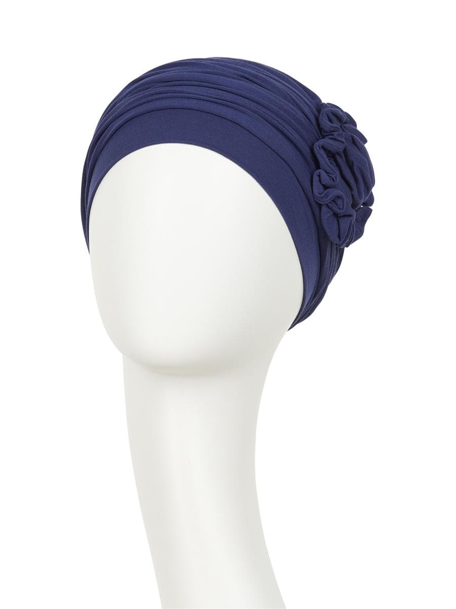 Lotus Turban - 0255 Dark Blue