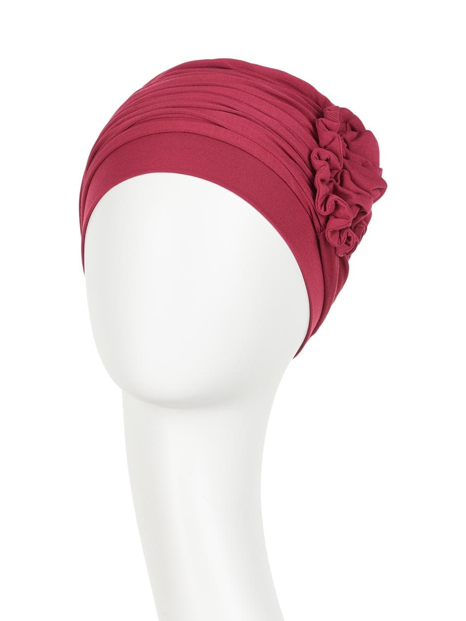 Lotus Turban - 0384 Red Bud