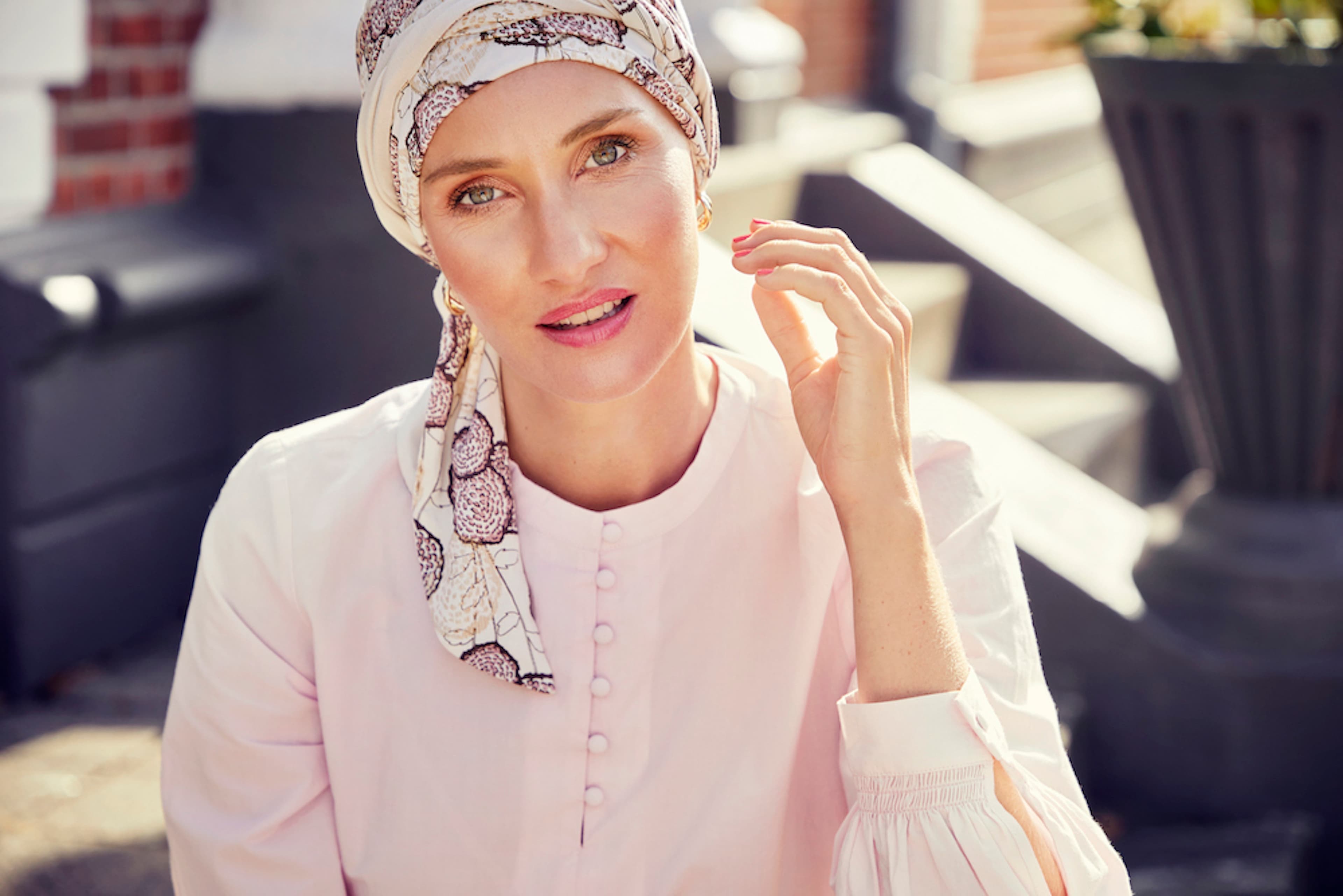 Beatrice Turban - 0755 Blooming Pinks