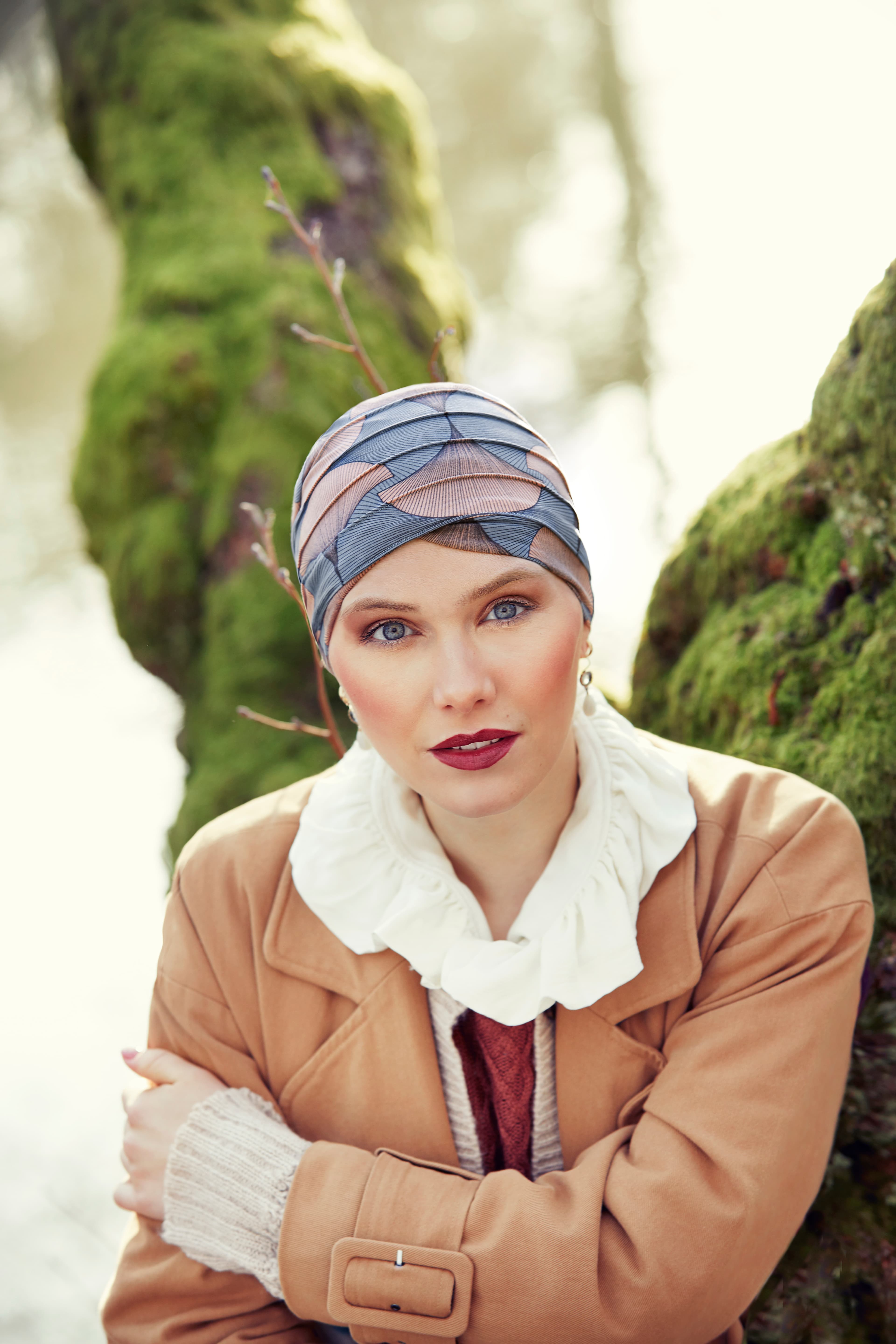 Yoga Turban - 0722 Autumn Illusions