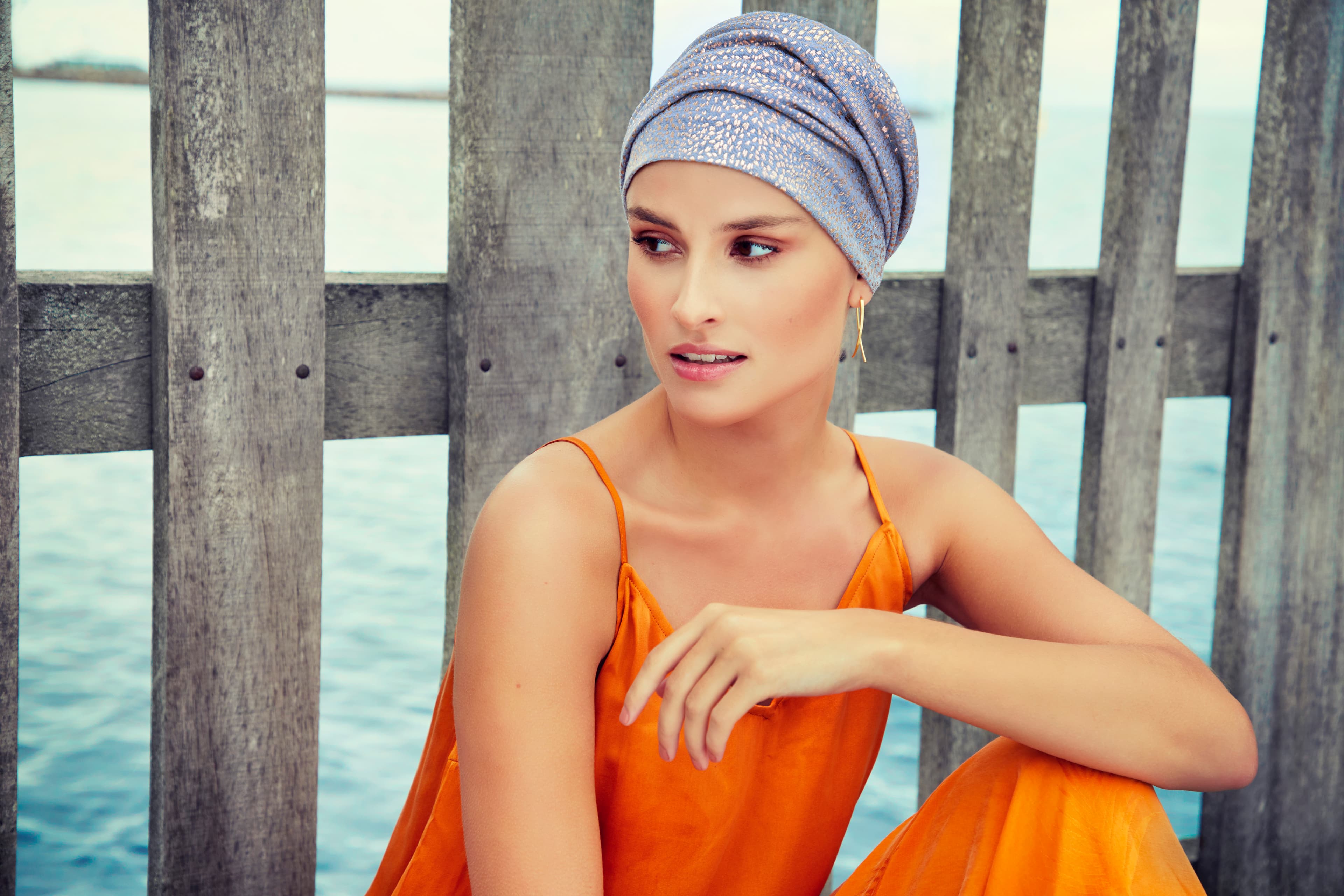 Zoya Turban - Grey Melange